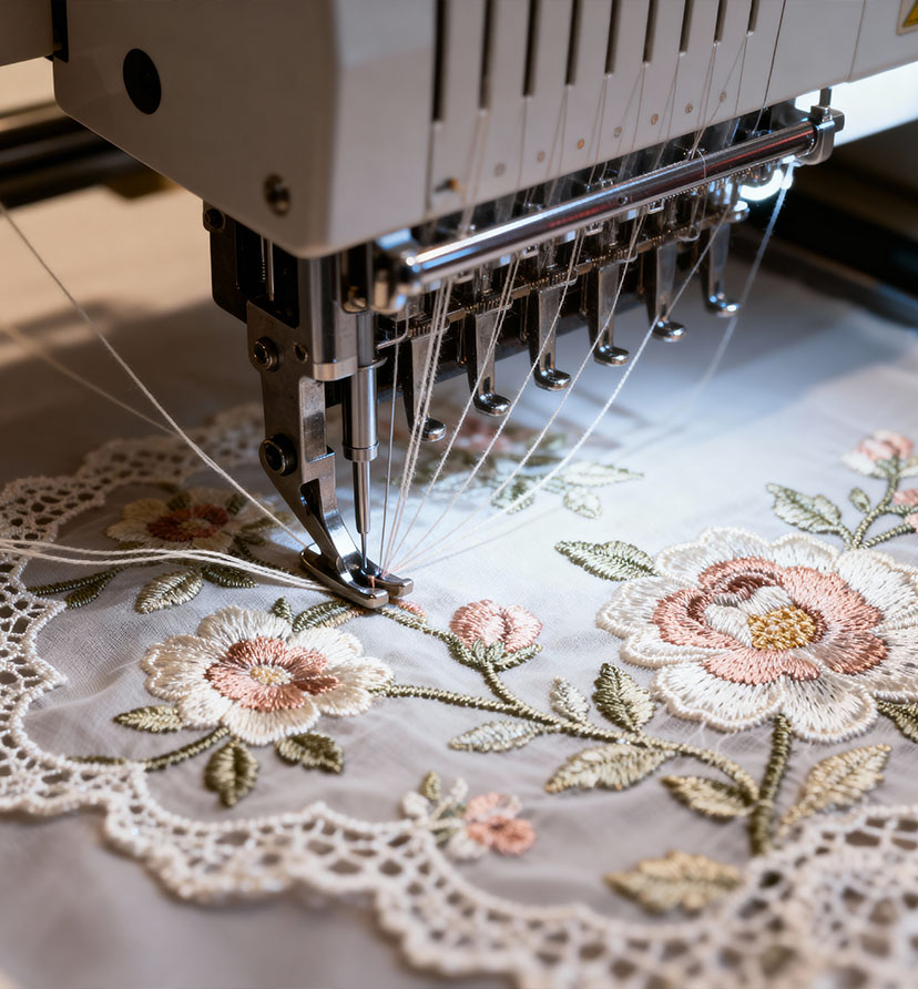 Artisanal Lace Craftsmanship